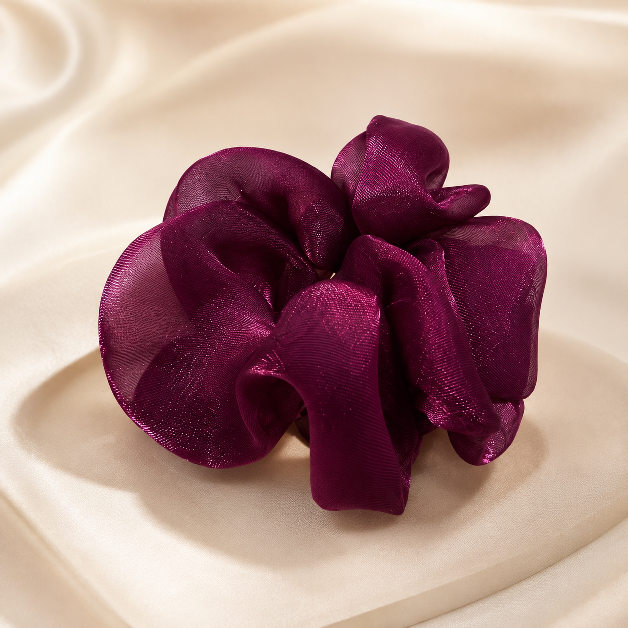Soft Organza Scrunchie